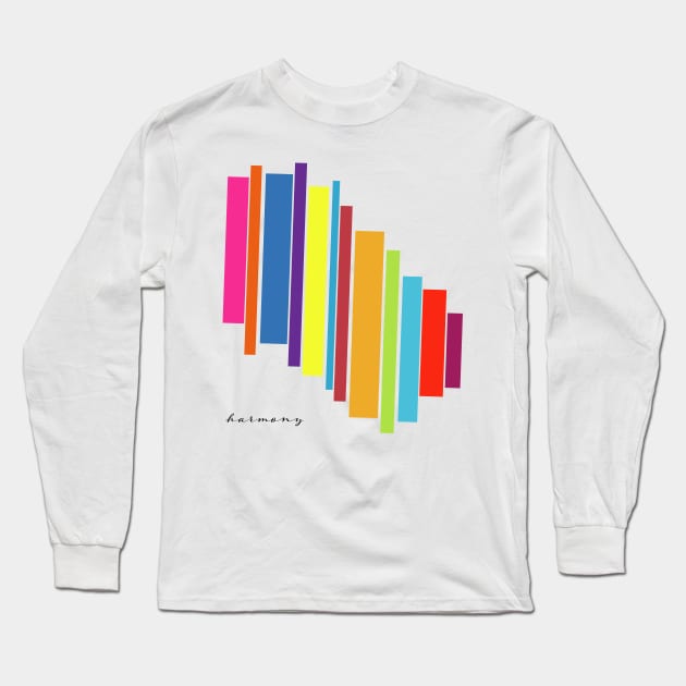 Harmony Long Sleeve T-Shirt by The E Hive Design